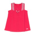 Baby Girls Red Crab Dress & Gingham Shorts Set