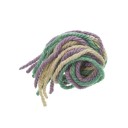 Wool cord hair ties 6 piece pack 