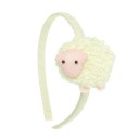 Wool curly sheep hairband 