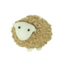 Wool Curly Sheep hair clip 
