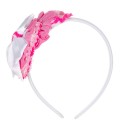 Girls Pink & White Hairband