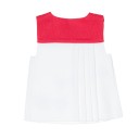 Baby Girls Red & Ivory Strawberry Blouse Set 