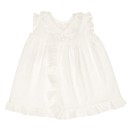 Baby Girls Ivory Cotton Day Gown
