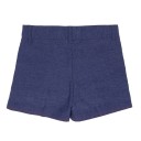 Girls Poplar Print Top & Blue Denim Shorts Set 