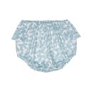 Baby White & Pale Blue Bow Print 2 Piece Knickers Set 