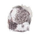 Baby Girls Chocolate & Beige Tree Print 2 Piece Dress Set 