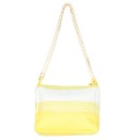 Girls Yellow & White Purse Bag 18x16cm