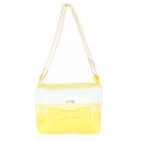 Girls Yellow & White Purse Bag 18x16cm