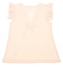 Peony Pink Pique Jersey Dress with bow