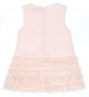 Raisha-Pink Silk & Tulle Dress