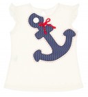 Sailor Anchor T-Shirt & Star Bikini Bottoms Set
