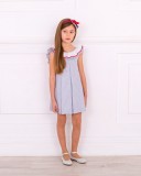 Dolce Petit Vestido Niña Cuello Volante & Lazada 