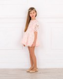 Girls Pink Tulle Dress Outfit