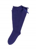 Navy Blue Knitted Socks