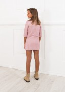 Blush Pink Viscose Elena Dress