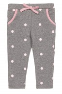 Baby Gray & Pink Leggings