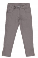 Girls Grey Slim Fit Trousers 