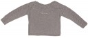 Grey Tassels & Braid Knitted Sweater