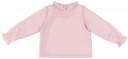 Baby Girls Pink Polka Shirt & Grey Shortie Set