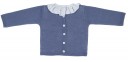Baby Blue Knitted Chick Sweater & Bloomers Set