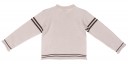 Boys Beige & Chocolate J Knitted Sweater