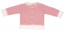 Baby Pink Deer Sweater & Checked Short Set 