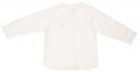 Boys White Linen Shirt & Beige Shorts Set
