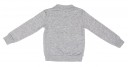 Boys Grey Sweatshirt with Navy Blue Embroidered Crown 