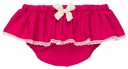 Baby Girls Blue Pom-Pom Sweater & Pink Ruffle Shortie Set