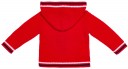 Baby Boys Red Knitted Sweater & Checked Shorts Set