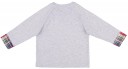 Baby Boys Grey Sweatshirt & Red Tartan Print Shorts Set