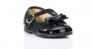 Black Patent and Suede Mary Janes