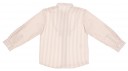 Boys Beige & White Striped Shirt