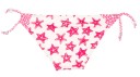 Ivory & Red Sea Star Bikini Bottoms