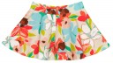 Girls Floral Print Canvas Skirt