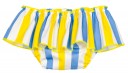 Baby Girls Yellow Flower Top & Striped Swim Pants