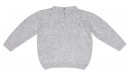 Baby Gray Dog Wool Sweater
