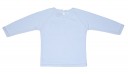 Boys Pale Blue Cotton Sweater with Crown 