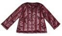 Girls Burgundy Quilted Jacket