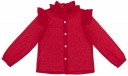 Girls Red Cotton Blouse Collection