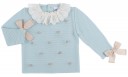 Baby Aqua Green 3 Piece Sweater Set