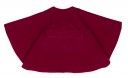 Girls Burgundy Cape with Bow Belt