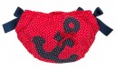 Red Polka Dot Swim Nappy with Anchor