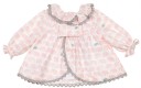 Baby Girls Pink Elephant Print 2 Piece Dress Set