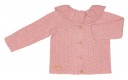 Pale Pink Knitted Sweater & Cardigan 