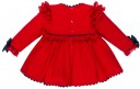 Baby Girls Red 2 Piece Dress Set 