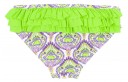 Purple & Green "Lima" Bikini Bottoms