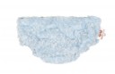 Baby Blue Quilted & Plush Reversible Shorts