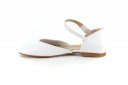 White Leather Mary Janes 
