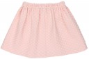 Girls Pale Pink Polka Sweatershirt & Skirt Set